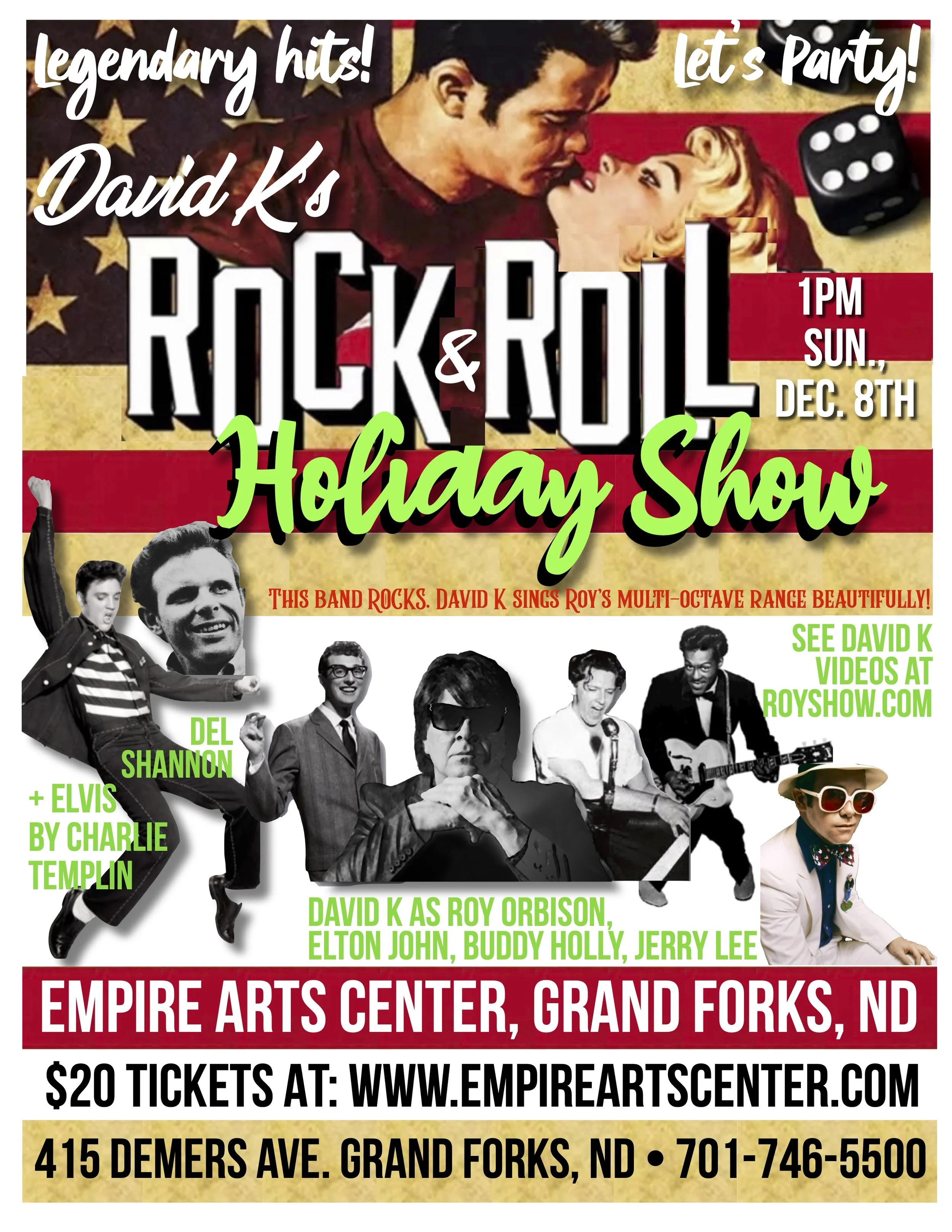 David K's Rock & Roll Holiday Show — Empire Arts Center